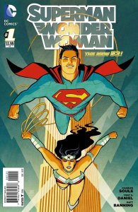 Superman/Wonder Woman #1A VF ; DC | New 52 1:25 Variant