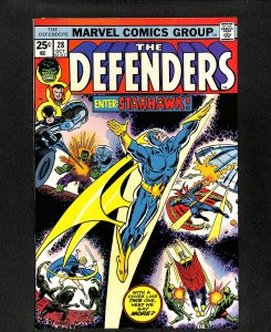 Defenders #28 1st Full Starhawk!