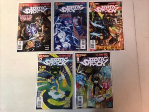 Static Shock (2011) #1 2 3 4 5 (VF/NM) Set DC New 52 Scott McDaniel art