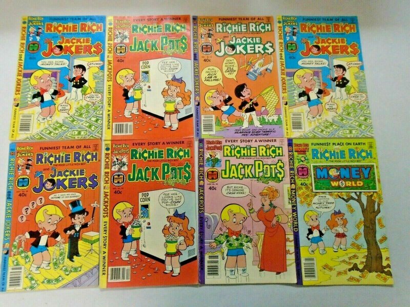 Richie Rich Harvey Comic Lot 40¢ Covers 39 Different Average 5.0