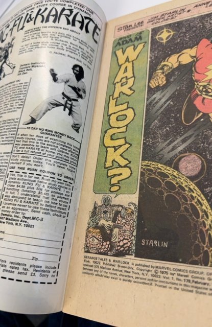 Strange Tales #178 (1975)warlock story begin-1St Magus