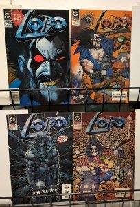 LOBO (1990) 1-4  Keith Giffen creates a legend, Alan Grant, with Bisley covers 