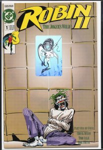 Robin II: The Joker's Wild! #1 Straight Jacket Cover (1991)