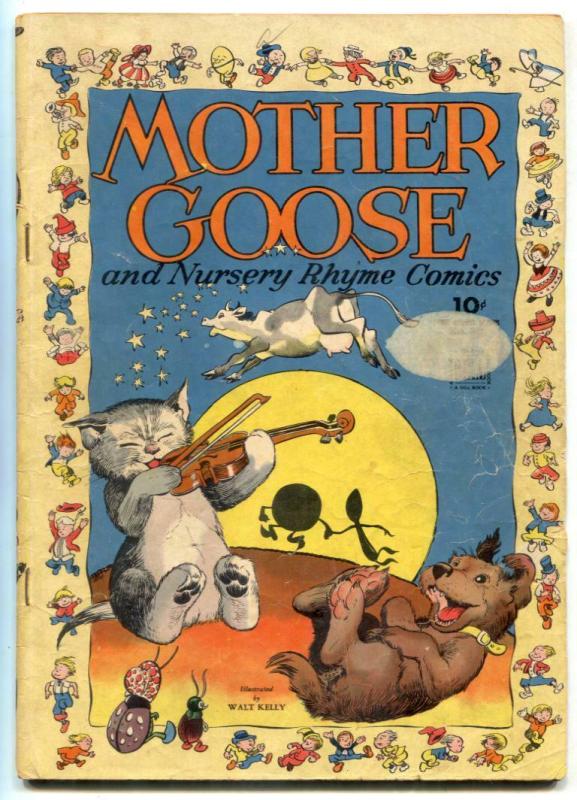 Four Color Comics #68 1945- Mother Goose- Walt Kelly VG-