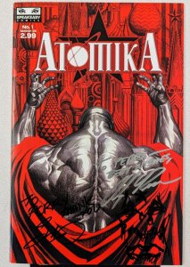 Atomika #1 NM Signed By Alex Ross Signed And Remarked By ???? Speakeasy Comics