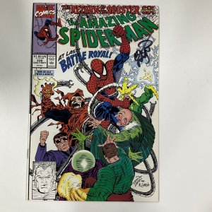 Amazing Spider-Man 338 1990 Signed by Erik Larsen Marvel NM- near mint-
