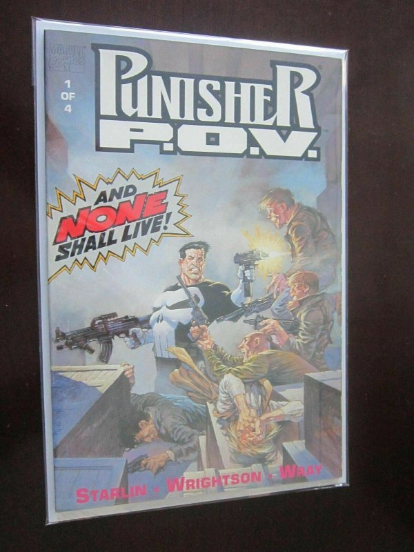 Punisher POV set:#1-4 8.5 VF+ (1991)