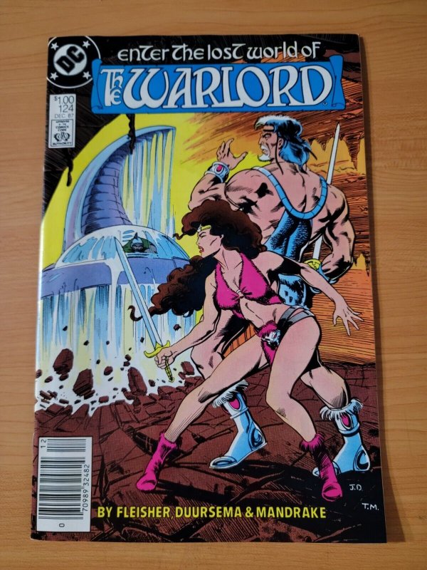 The Warlord #124 Newsstand Variant ~ NEAR MINT NM ~ 1987 DC Comics