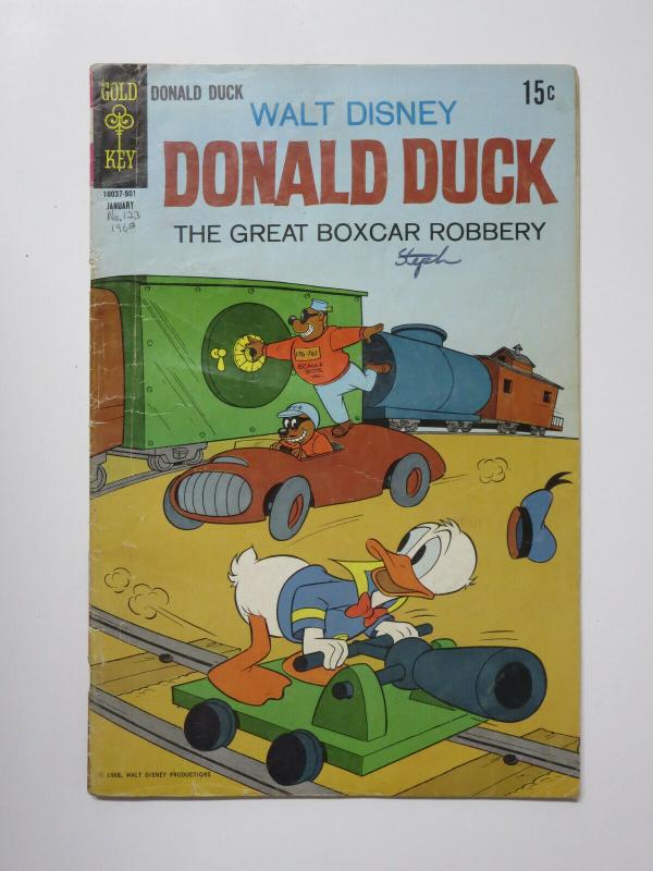 Donald Duck (Gold Key January 1969) #123 FR-G Disney Comics Book