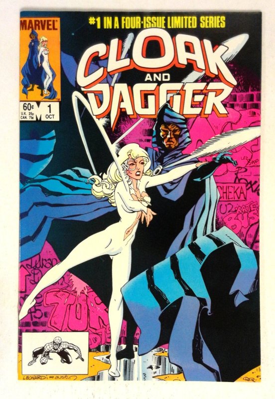 Cloak and Dagger #1 Spider-Man Leonardi Marvel (1983) NM-