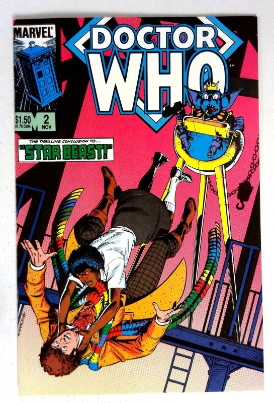 Doctor Who #2 (1984) Sharon Star Beast Marvel NM-