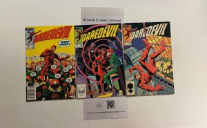 3 Daredevil Marvel Comics Books #205 209 210 20 JW11