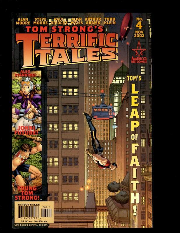 7 Comics Tesla Strong #1, Tom Strong Family #13, Terrific Tales #1 2 3 4 5 J54