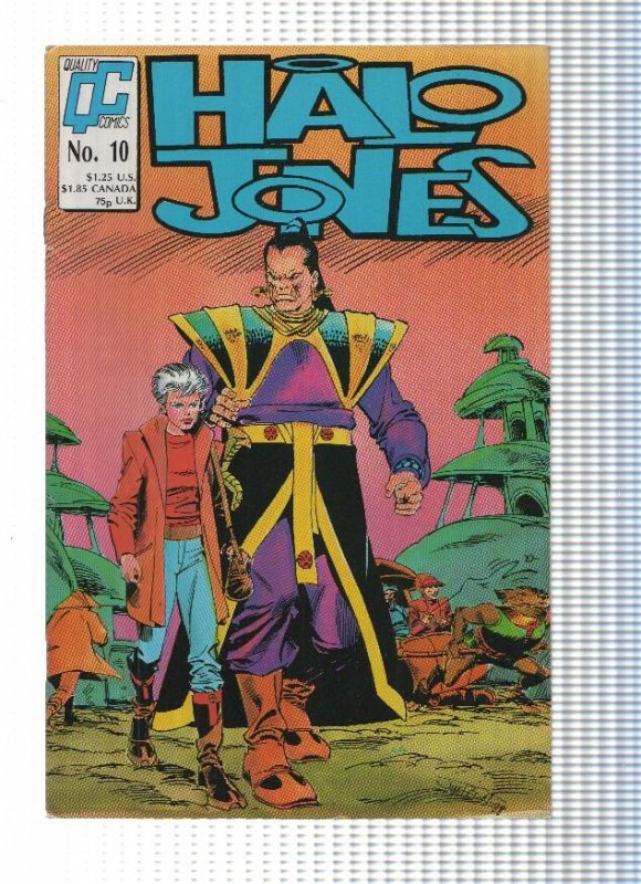 HALO JONES, Volumen 1, Numero 10: Armies of the Night (Quality Comics)