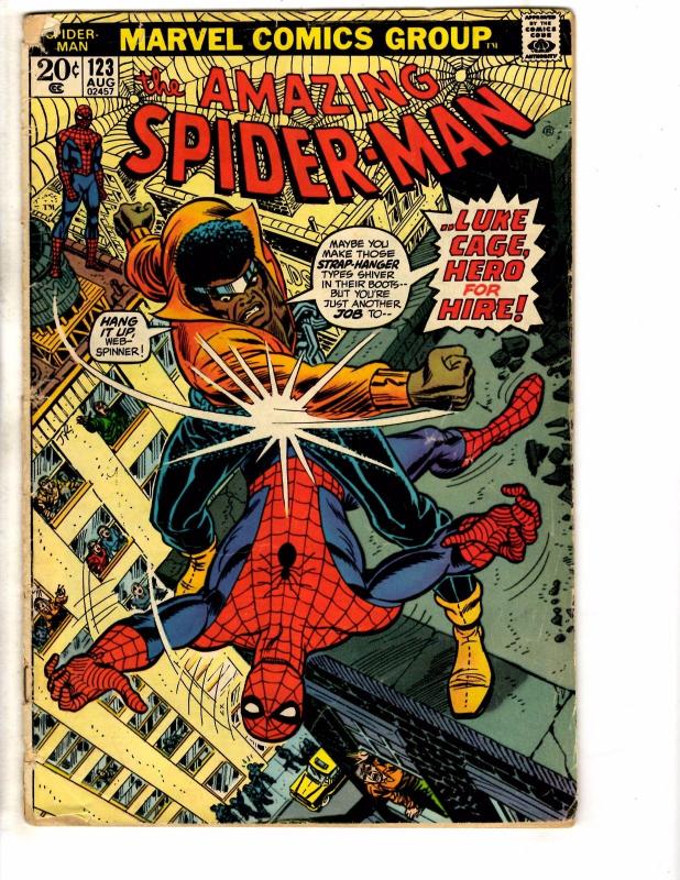 Amazing Spider-Man # 123 GD Marvel Comic Book Goblin Vulture Mary Jane NP4