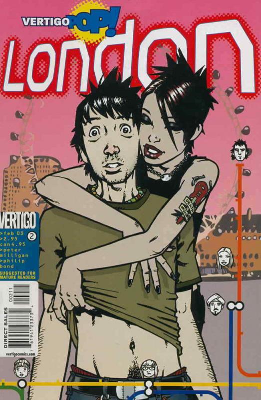 Vertigo Pop! London #2 VF/NM; DC/Vertigo | save on shipping - details inside