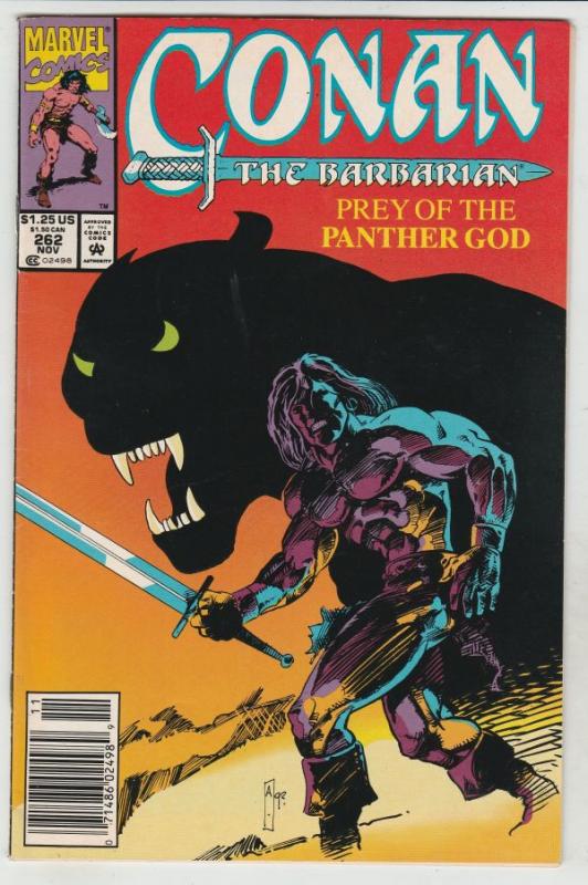 Conan the Barbarian #262 (Nov-92) FN/VF+ Mid-High-Grade Conan the Barbarian