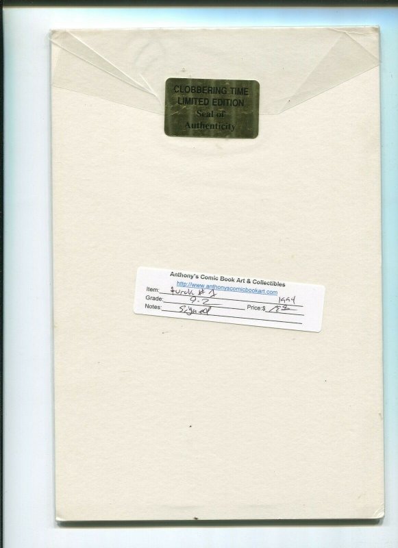 TUROK DINOSAUR HUNTER #1 (9.2) SIGNED 1994