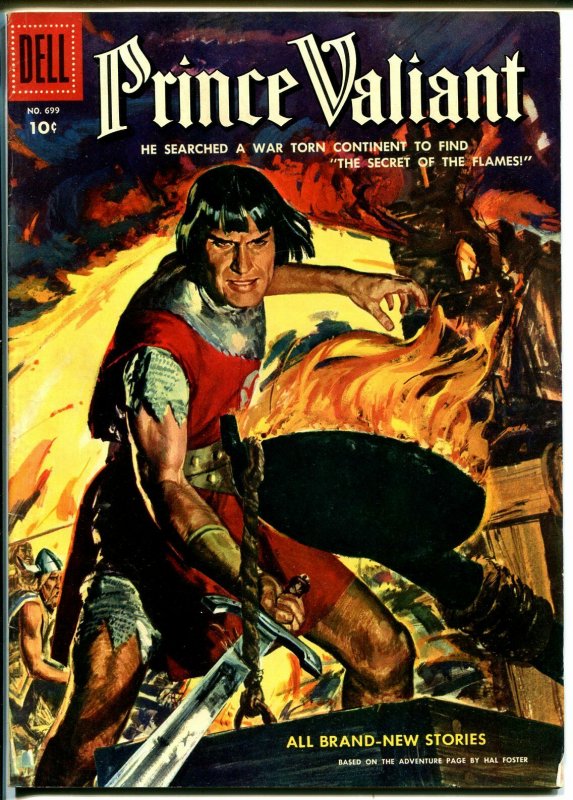 Prince Valiant-Four Color Comics #699 1956-Dell-Hal Foster-VF