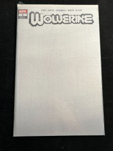 Wolverine #1 Adamantium Blank Cover (2020)