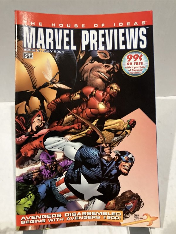 MARVEL PREVIEWS (2003 Series) #9 Very Fine Comics Book