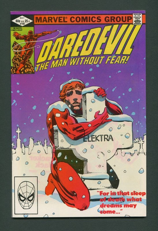 Daredevil #182 / 9.0 VFN/NM  May 1982