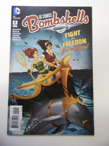 DC Comics Bombshells #2 (2015) VF+ Condition