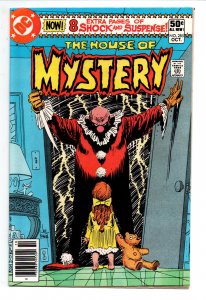 House of Mystery #285 newsstand - Clown Cover - Horror - 1980 - FN/VF 