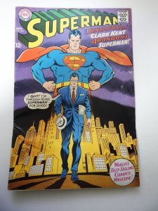 Superman #201 (1967) VG Condition