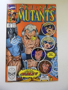 The New Mutants #87 (1990) 1st App of Cable! VF Condition
