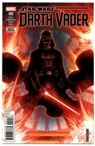 STAR WARS DARTH VADER #2, NM,  Kirak Infil'a, 2017, more SW in store