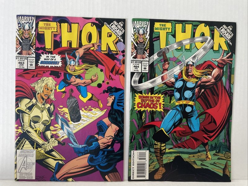 Thor #461 462 463 464 & 465  Lot Of 5