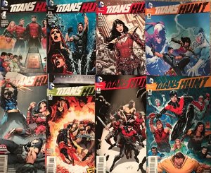 2015 TITANS HUNT #1 2 3 4 5 6 7 8 COMPLETE SET! REBIRTH PREQUEL (?)
