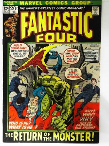 Fantastic Four (1961 series)  #124, Fine+ (Actual scan)