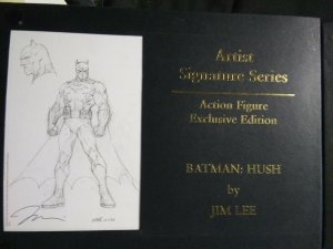 BATMAN ARTIST SIGNATURE SERIES FIGURE EXC. EDITION:HUSH BY JIM LEE SIGNED MINT