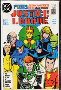 Justice League #1 (1987) Justice League [Key Issue]