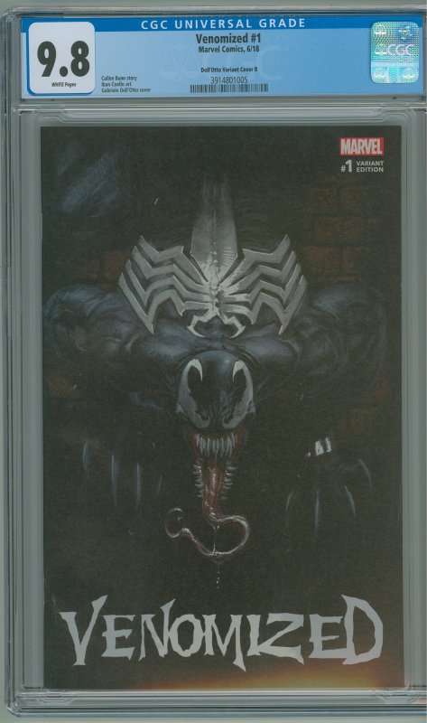 Venomized #1 Variant Edition - Gabriele Dell'Otto 'Brick Wall'...