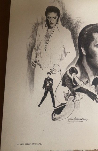 12x16 Elvis art….
