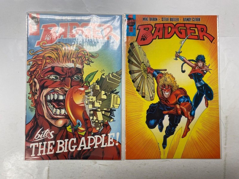 4 Badger FIRST comic books #59 60 61 62 16 KM41