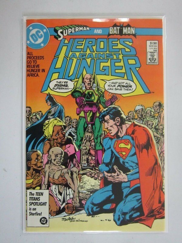 Heroes Against Hunger #1 4.0 VG (1986)