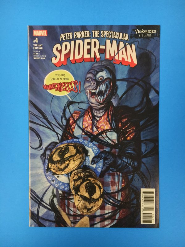 Peter Parker Spectacular Spider-Man #4 Variant Edition - Venomized Villains 2017