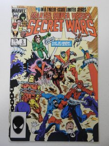 Marvel Super Heroes Secret Wars #5 (1984) VF+ Condition!