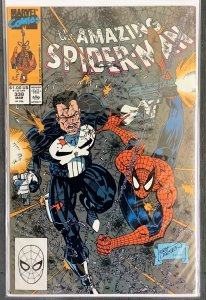 The Amazing Spider-Man #330 (1990, Marvel) Punisher appearance. VF/NM