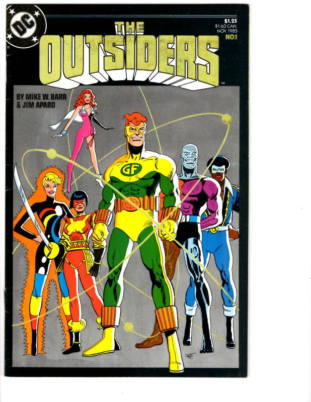 10 The Outsiders DC Comic Books # 1 2 3 4 5 6 7 8 9 10 Katana Metamorpho BH10