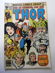 Thor #262 (1977) VG Condition