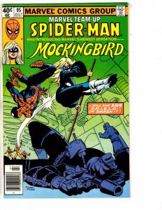 Marvel Team-Up # 95 VF/NM Comic Book Spider-Man Mockingbird KEY Appearance GM10