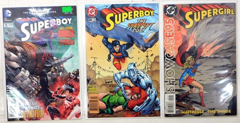 Superboy Lot of 3 #24, 5th 11, Showcase '95 12 (2012) DC Comics 1st Print