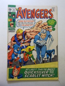 The Avengers #75 (1970) VG Condition