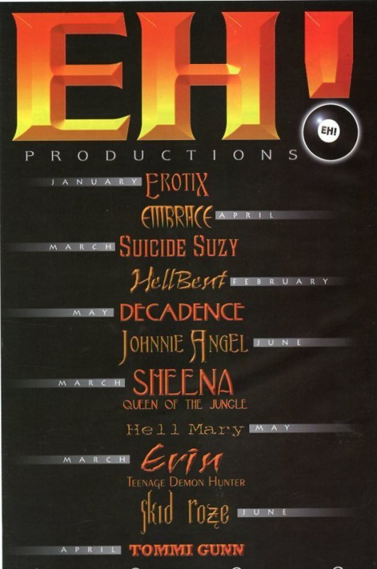 Jurassic Jane #7 (1997) Grade VF 8.0 Comic Book London Nights Studio