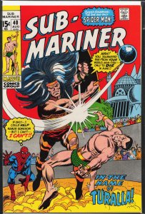 Sub-Mariner #40 (1971) Namor the Sub-Mariner